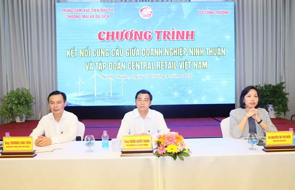 Chương trình kết nối cung cầu giữa doanh nghiệp Ninh Thuận và Tập Đoàn Central Retail Việt Nam 