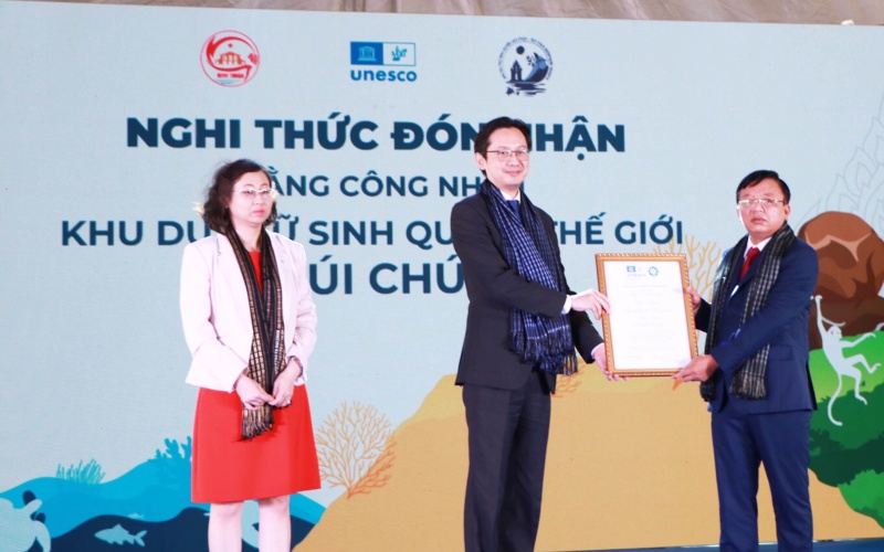 Ninh Thuận đón nhận Bằng công nhận Khu dự trữ sinh quyển thế giới Núi Chúa