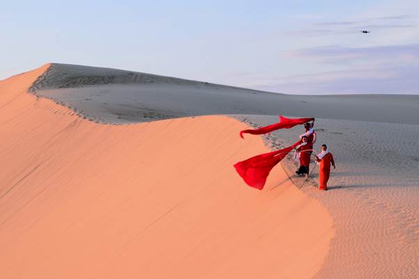 Đồi cát Nam Cương – Điểm du lịch độc đáo hấp dẫn của Ninh Phước