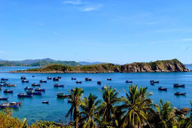 Say đắm với vẻ đẹp của biển Cà Ná Ninh Thuận